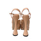 Sandália Gucci Nude Plataforma Tam 36 BR