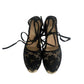 Espadrille Valentino Rendado Preto Tam 34 Br