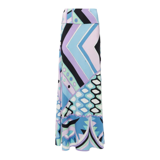 Saia Pucci Estampada Azul Tam 36 BR