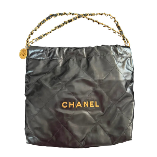 Bola Chanel 22 Preta Média