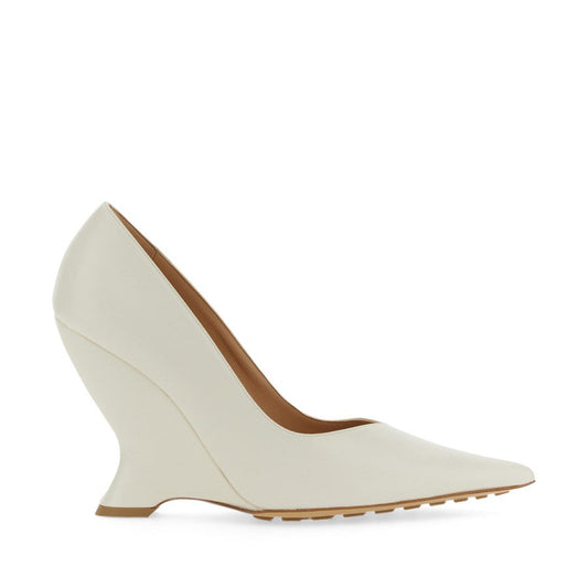 Scapin Bottega Veneta Off White Tam 38,5 Br