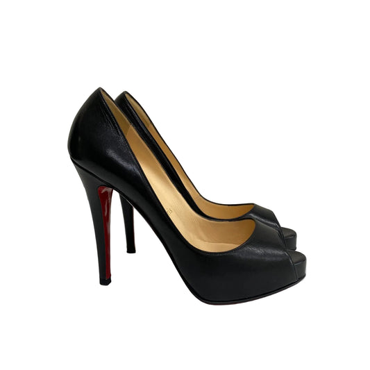 Sandalia Louboutin Preto Tam 34,5 Br