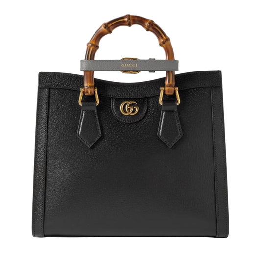 Bolsa Gucci Diana Bamboo Preta