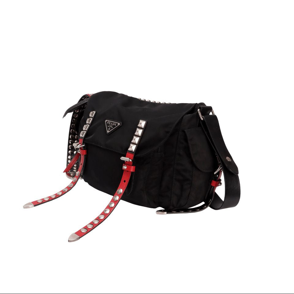 Bolsa Prada Preta Spike