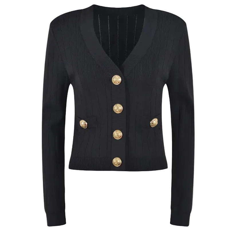 Casaco Balmain Preto Tam 44 Br