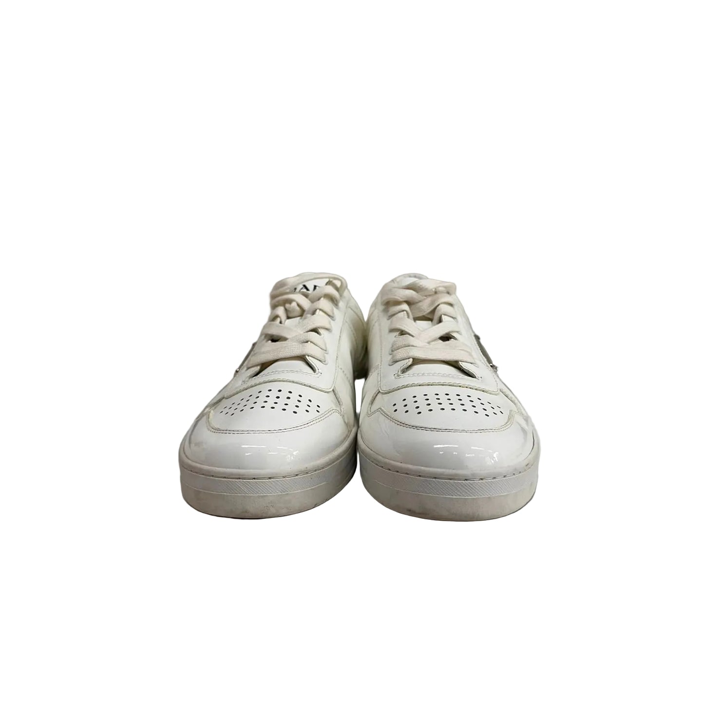 Tenis Prada Branco Vinil Tam 37,5 Br