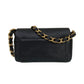 Bolsa Chanel Preta Ferragem Dourada