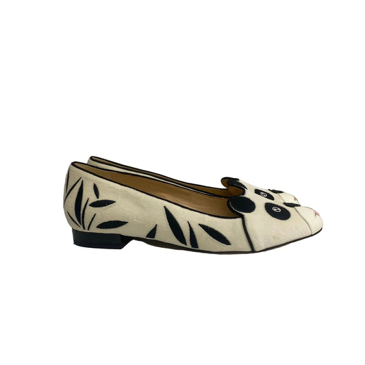 Sapatilha Charlotte Olympia Panda Off White Tam 34 Br