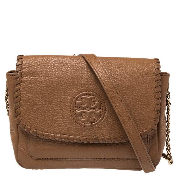 Bolsa Tory Burch Marion Marrom