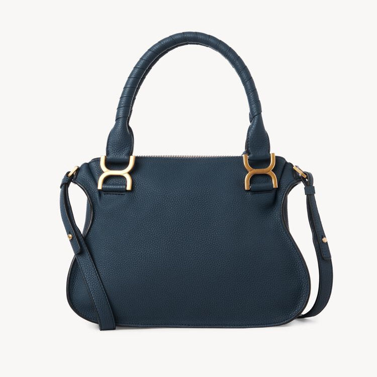 Bolsa Chloé Marcie Azul Pequena