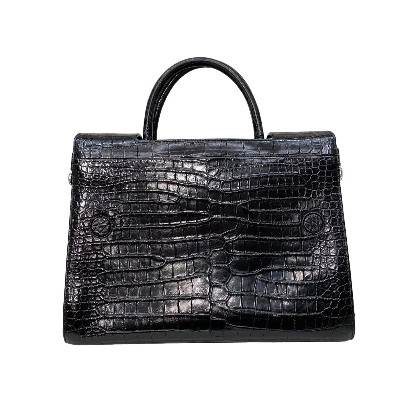 Bolsa Christian Dior Diorever Croco Preta