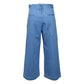 Calça Tory Burch Azul Botões Bege Tam 40 Br