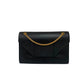 Bolsa Saint Laurent Betty Preta e Dourado