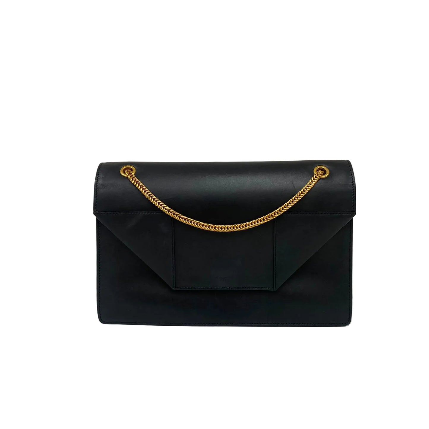 Bolsa Saint Laurent Betty Preta e Dourado