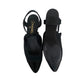 Sapato Chanel Slingback Flats Preto Tam 37,5 BR