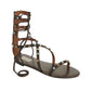Rasteira Valentino Gladiadora Com Studs Vinho Tam 35 BR