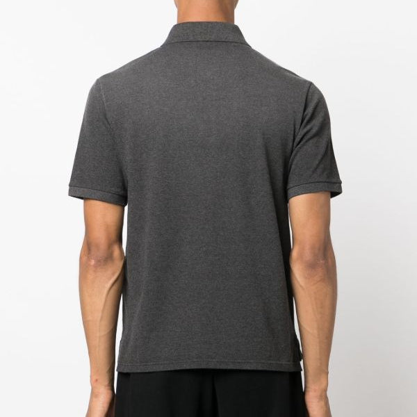 Polo Saint Laurent Cinza Tam M Br