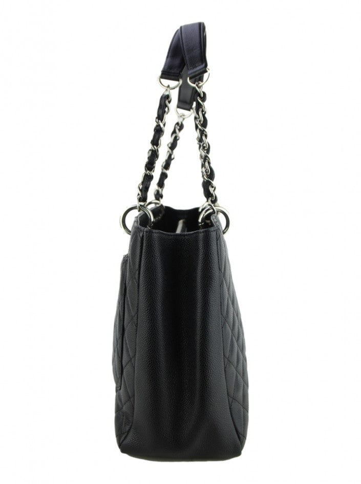 Bolsa Chanel Caviar Grand Shopping Preta