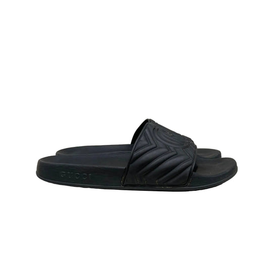 Rasteira Slide Masculino Gucci Preta Tam 41 Br