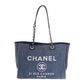 Bolsa Chanel Deauville Jeans Azul