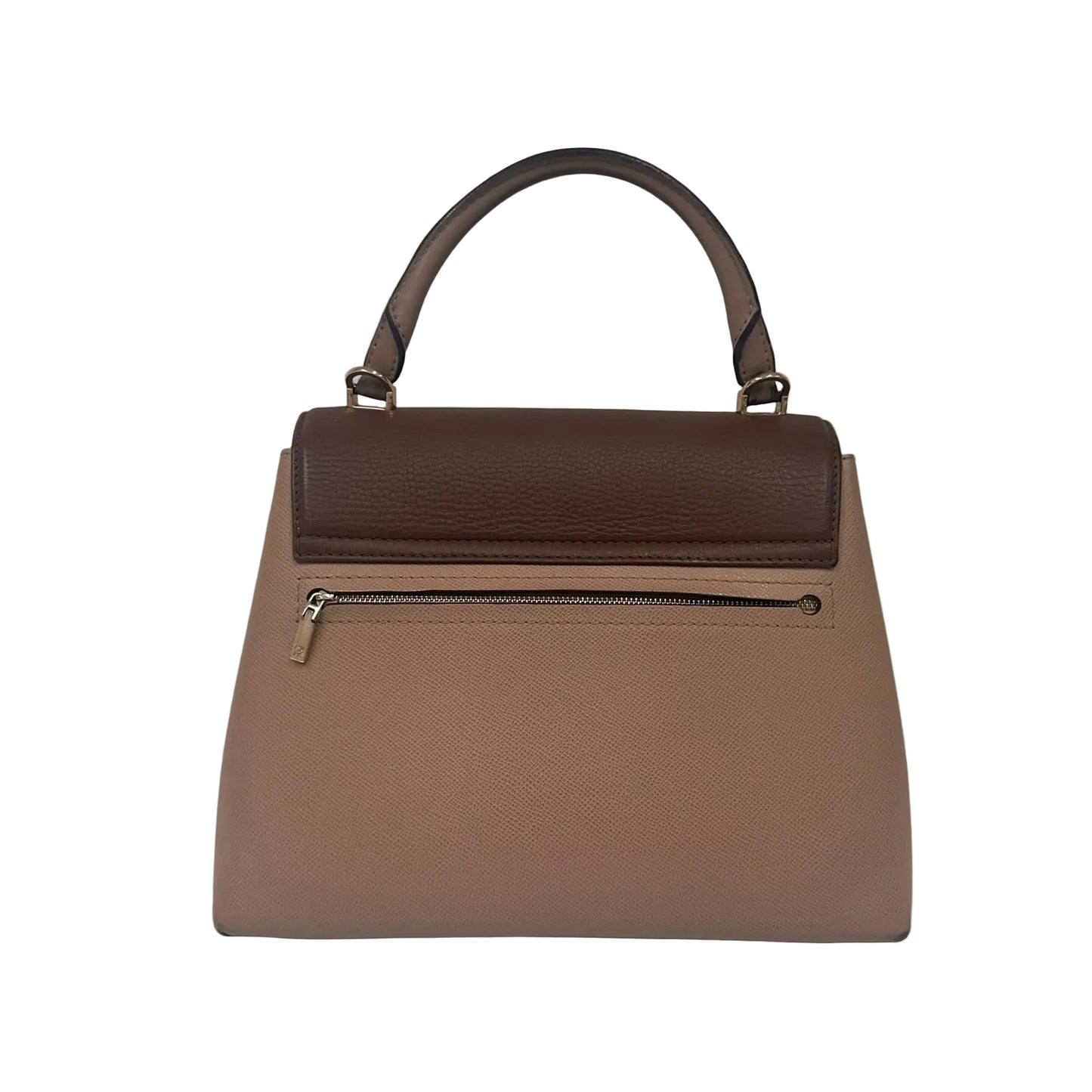 Bolsa Carolina Herrera Monogram Top Handle Marrom