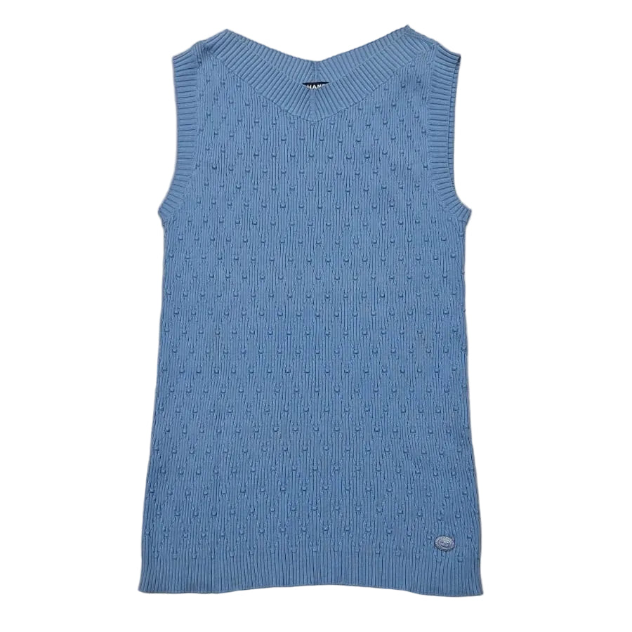 Conjunto Chanel azul  Tam 34/38 BR