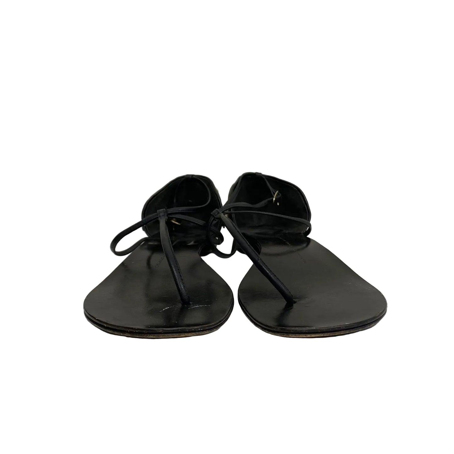 Rasteirinha Giuseppe Couro Preto Tam 36,5 Br