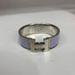 Pulseira Hermès Lilás Size M