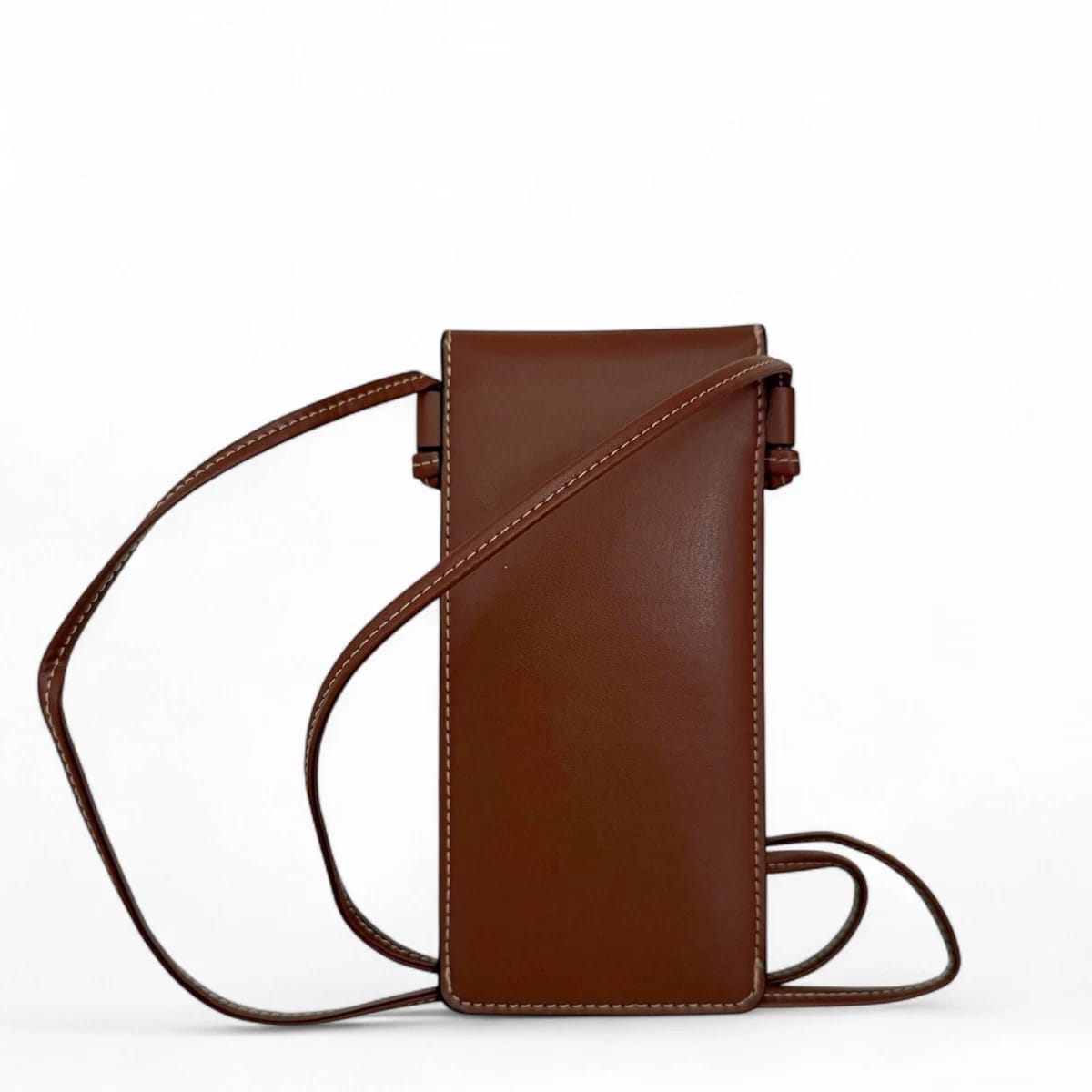 Bolsa Porta Celular Celine Marrom Pequena