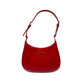 Bolsa Prada Cleo Couro Envernizado Vermelho
