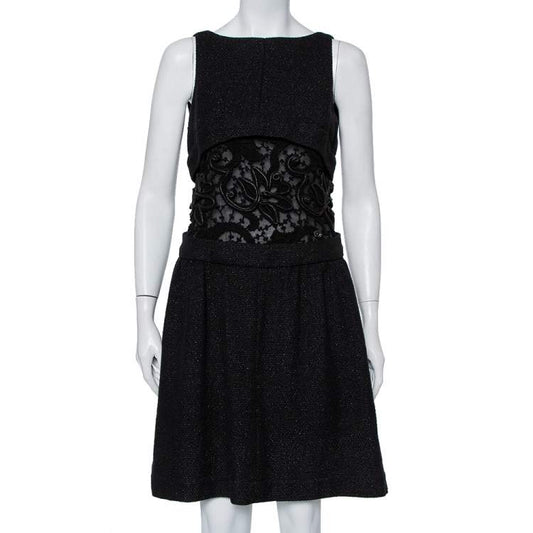 Vestido Chanel Preto Tam 38 Br