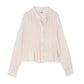 Camisa Isabel Marant Plissada Off White Tam 36 Br