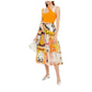 Saia Zimmermann Estampado Amarelo Tam 40 Br