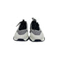 Tenis Hermes Tecido Preto e Branco Tam 37,5 BR