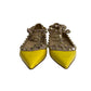 Sapatilha Valentino Rockstud Amarela Tam 36,5 Br
