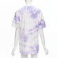 Camiseta Balmain Tie Dye Roxa Tam M BR