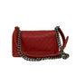 Bolsa Chanel Boy Flap Vermelha
