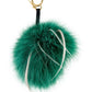 Chaveiro Fendi Minty Fur Monster Verde