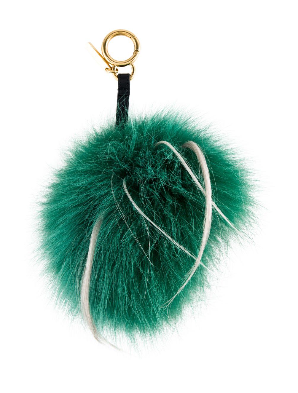 Chaveiro Fendi Minty Fur Monster Verde