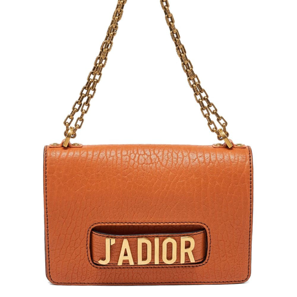 Bolsa Dior Canyon Chain Flap J'Adior Laranja