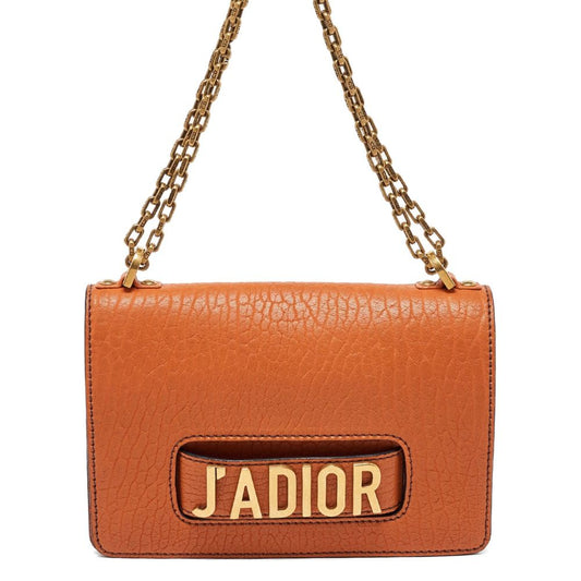 Bolsa Dior Canyon Chain Flap J'Adior Laranja