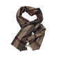 Cachecol Burberry Listrado Marrom