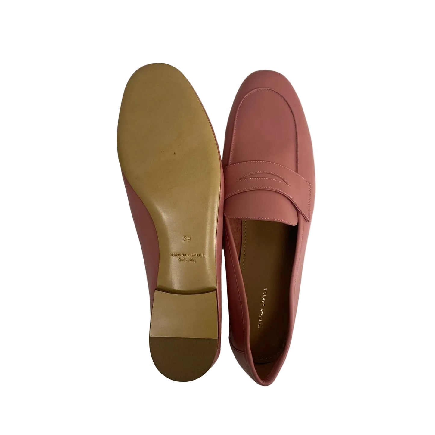 Loafer Mansur Gavriel Rosa Tam 37 Br