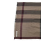 Cachecol Burberry Listrado Marrom