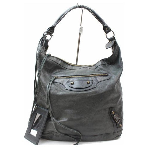 Bolsa Balenciaga Courier Cinza