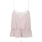 Blusa Chloé Rosa Com Renda Tam 36 BR