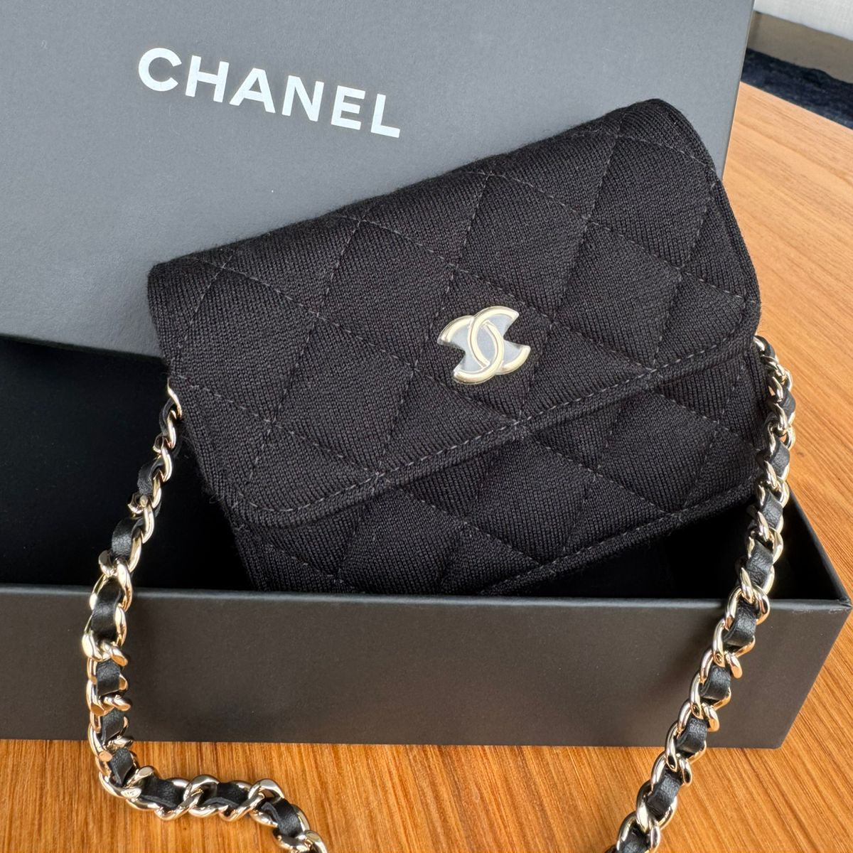 Bolsa Chanel Mini VIP Preta