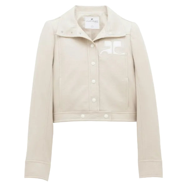 Jaqueta Courreges Off White Tam 40 Br