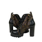 Bota Louis Vuitton Salto Alto Tam 37 Br