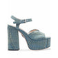 Salto Miu miu Jeans Tam 36 Br
